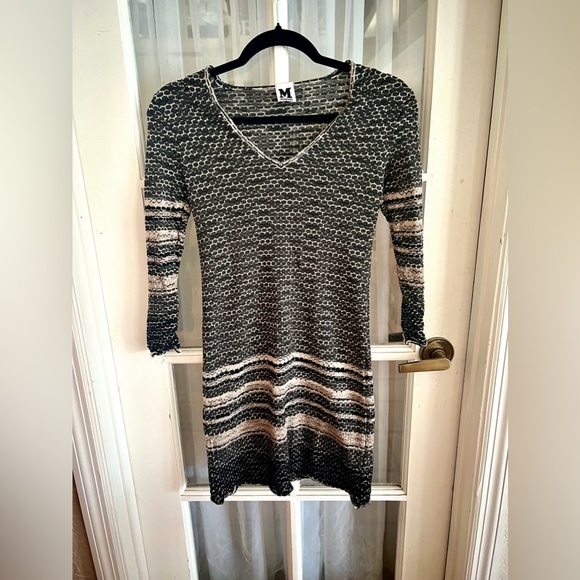 Sz 6 M Missoni Striped Stretch mini dress - Picture 2 of 5